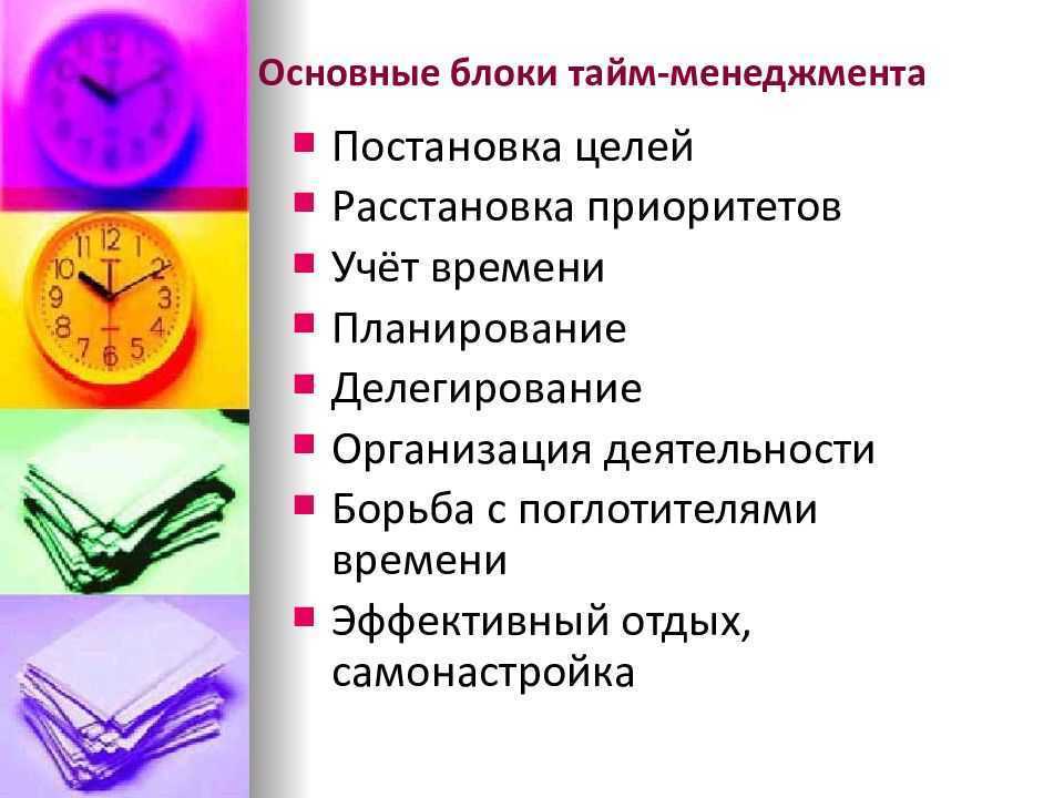 Тема 3 - введение в тайм-менеджмент