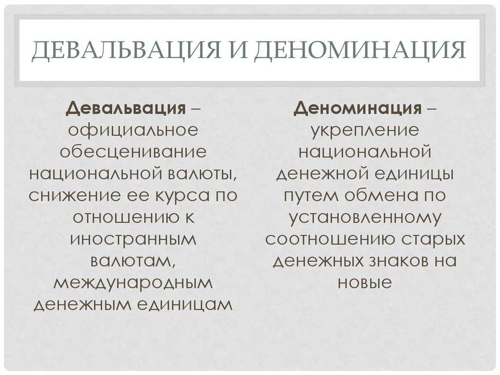 Деноминация — что это такое простыми словами? деноминация — хорошо или плохо.