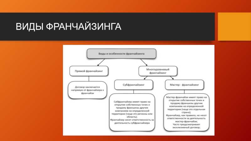 Что такое франшиза