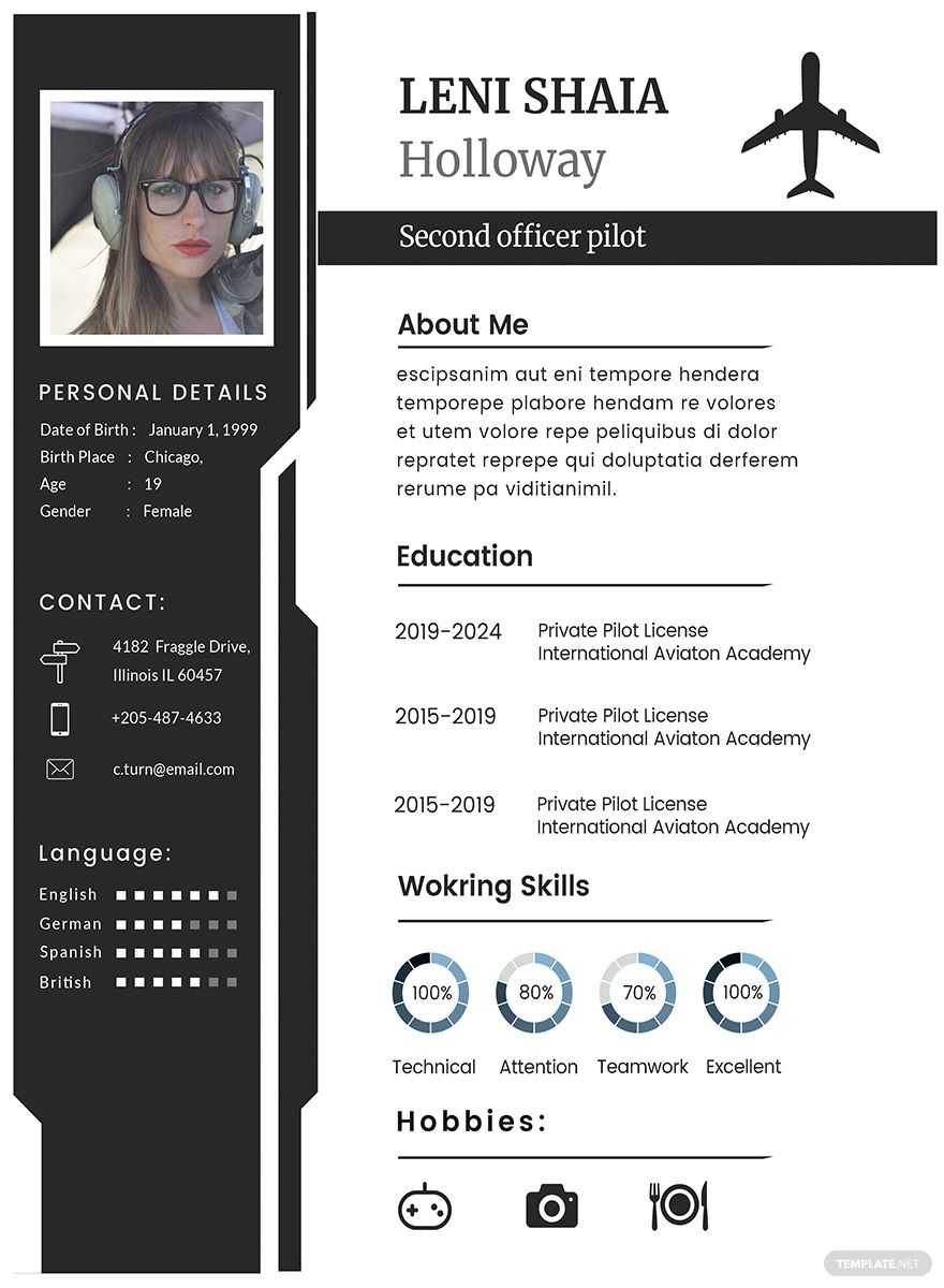 Helicopter pilot resume examples and templates | resumecat