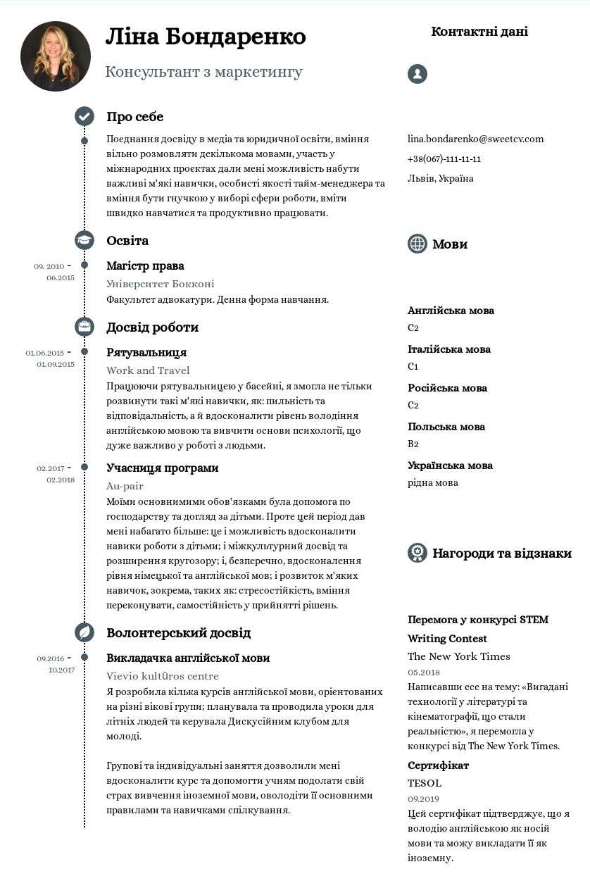 Образец резюме маркетолога | поиск работы с городработ.ру