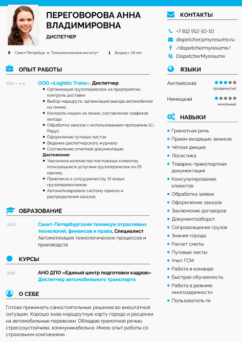 Как грамотно составить резюме официанта, даже если у вас маленький опыт работы