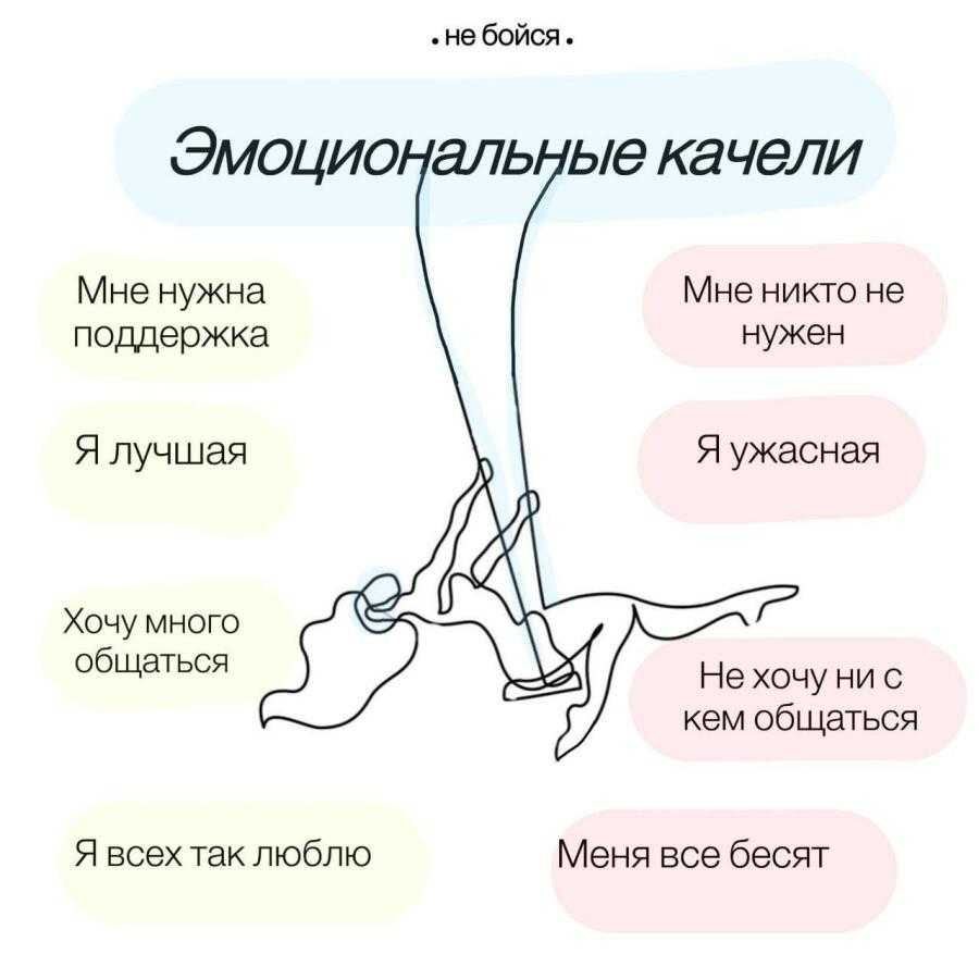 Эмоциональные качели в отношениях, как понять и остановиться :: инфониак