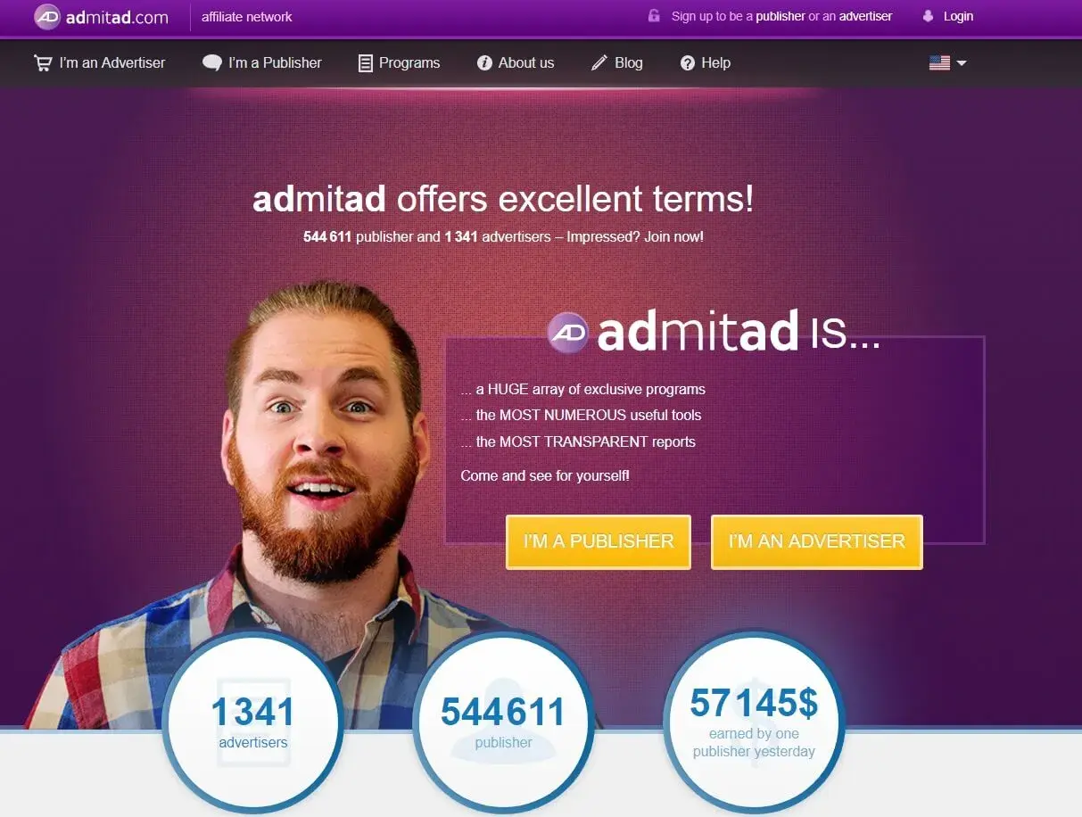 Admitad – лидер на рынке партнёрских программ для заработка в рунете