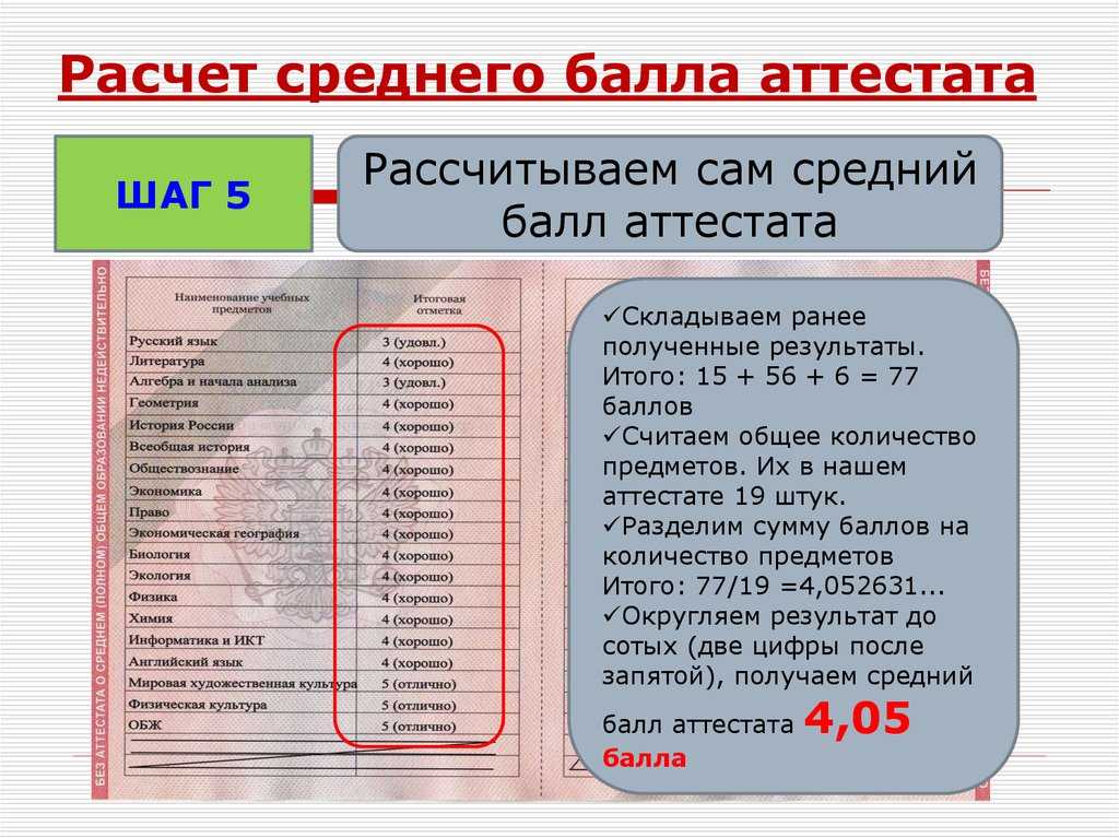Как посчитать средний балл диплома для европы и сша