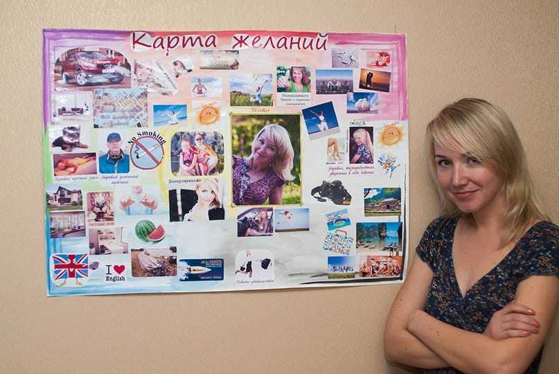 Карта желаний на новый год 2024, как составить, шаблон