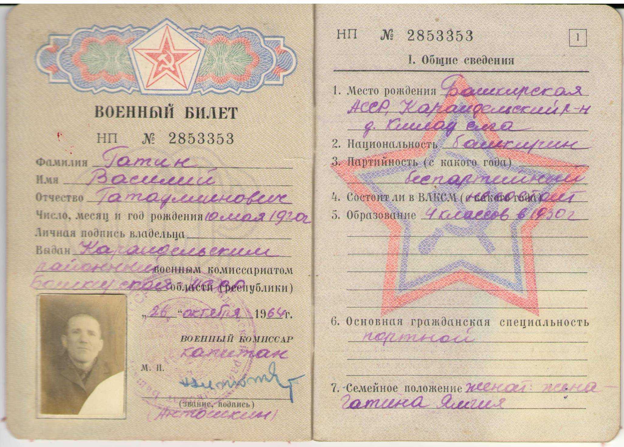 Воинский учет: 5 вопросов о военных билетах — редакция от 17.01.2024 — контур.норматив